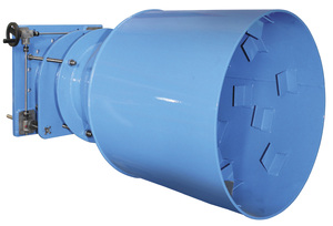 Hilton Fixed Cone Valve for Continuous Flow Control in Free Discharge Applications