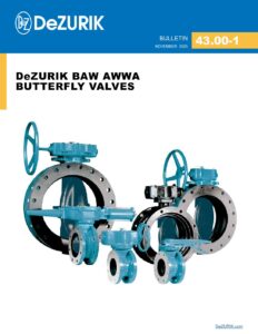 DeZURIK BAW AWWA Butterfly Valves 43.00-1