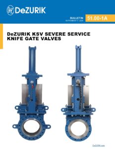 DeZURIK KSV Severe Service Knife Gate Valves 51.00-1A