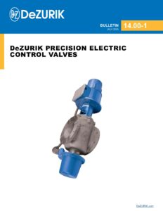DeZURIK Precision Electric Control Valves 14.00-1