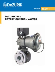 DeZURIK RCV Rotary Control Valves 16.00-1