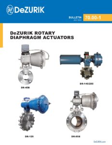 DeZURIK Rotary Diaphragm Actuators 70.00-1