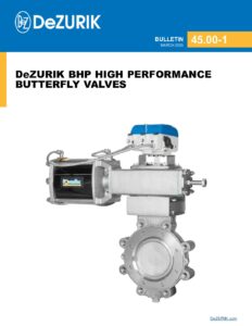 DeZURIK BHP High Performance Butterfly Valves 45.00-1