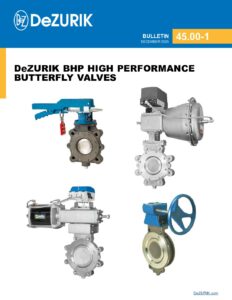 DeZURIK BHP High Performance Butterfly Valves 45.00-1
