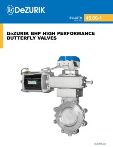 DeZURIK BHP High Performance Butterfly Valves 45.00-1