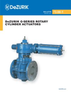 DeZURIK G-Series Rotary Cylinder Actuator 73.00-1