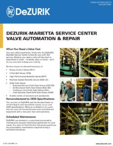 DeZURIK Marietta Service Center 10.00-7.5