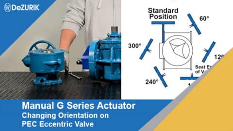 Dezurik G Series Manual Actuator Video